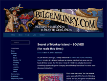 Tablet Screenshot of bilgemunky.com